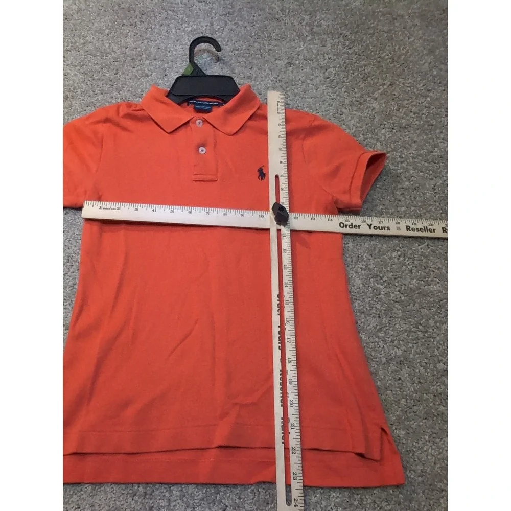 Kids Ralph Lauren Sport‎ Orange Cotton Polo Shirt with Embroidered Pony